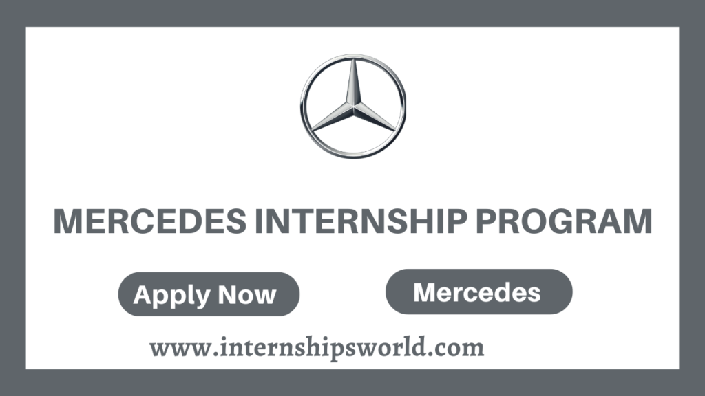 Mercedes Internship Program