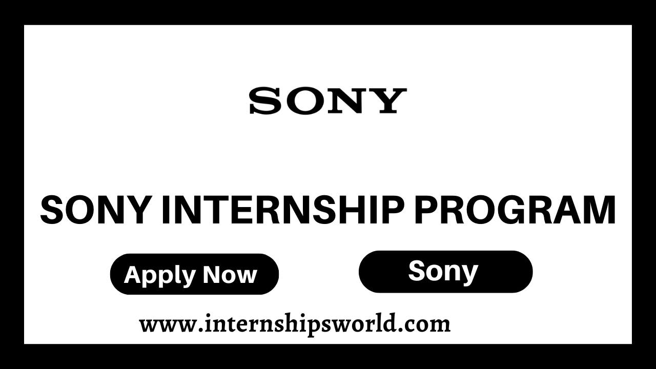 Sony Internship Program