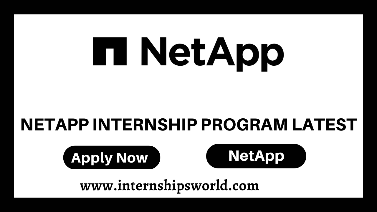 NetApp Internship Program