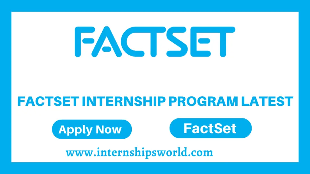 FactSet Internship Program