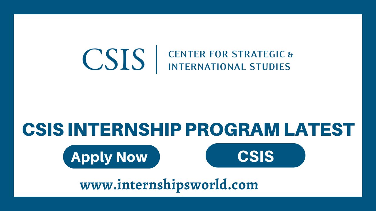 CSIS Internship Program