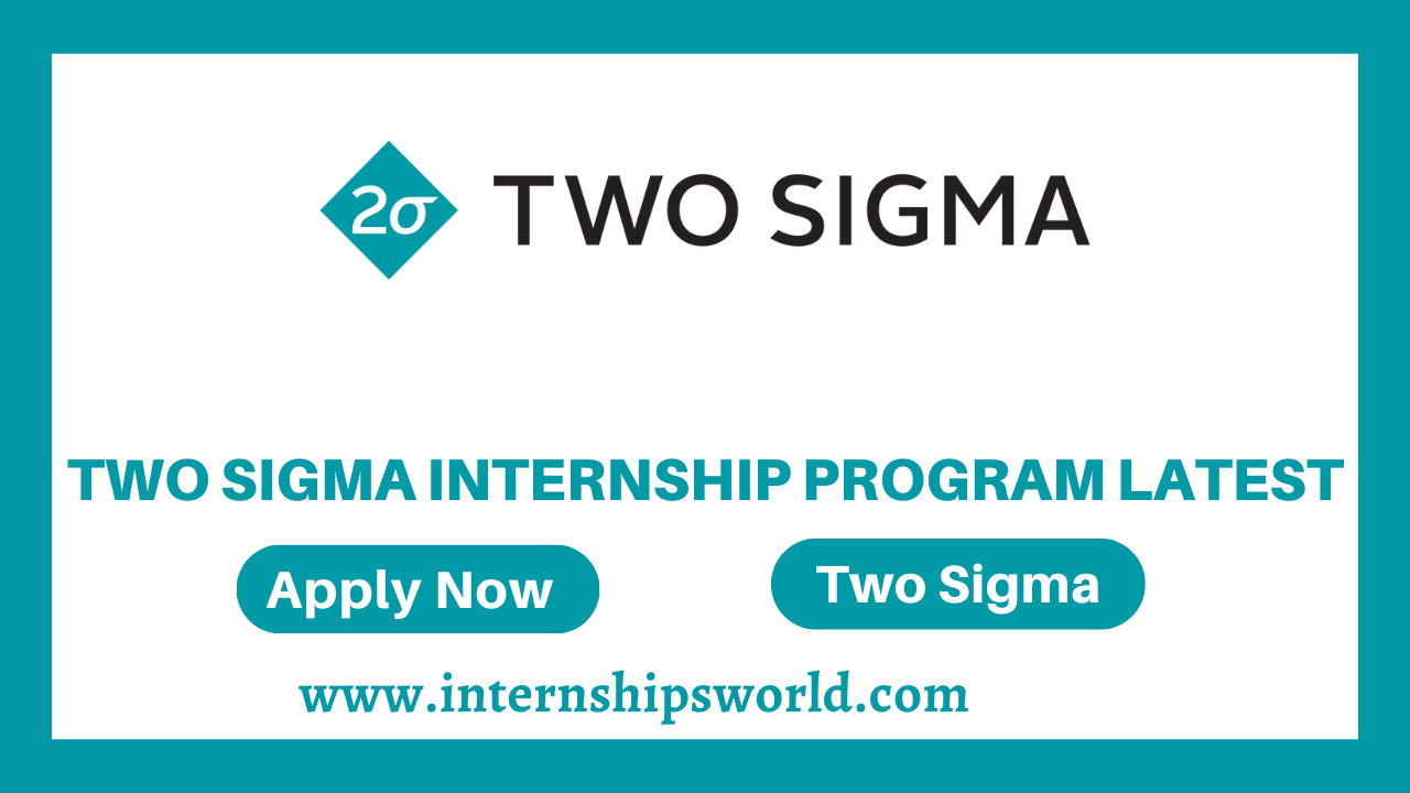 Two Sigma Internship Program