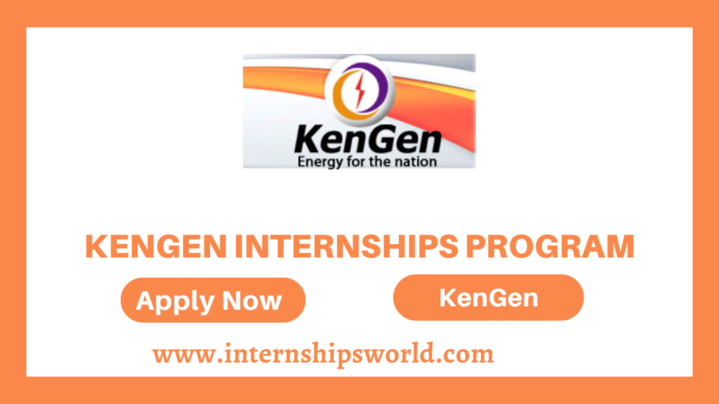 KenGen Internships Program