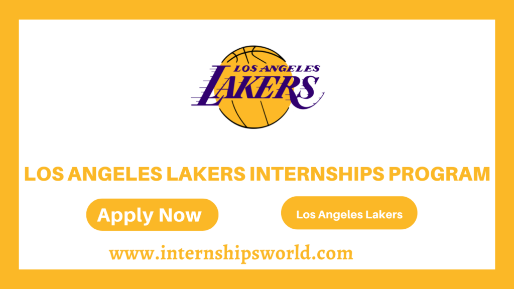 Los Angeles Lakers Internships Program